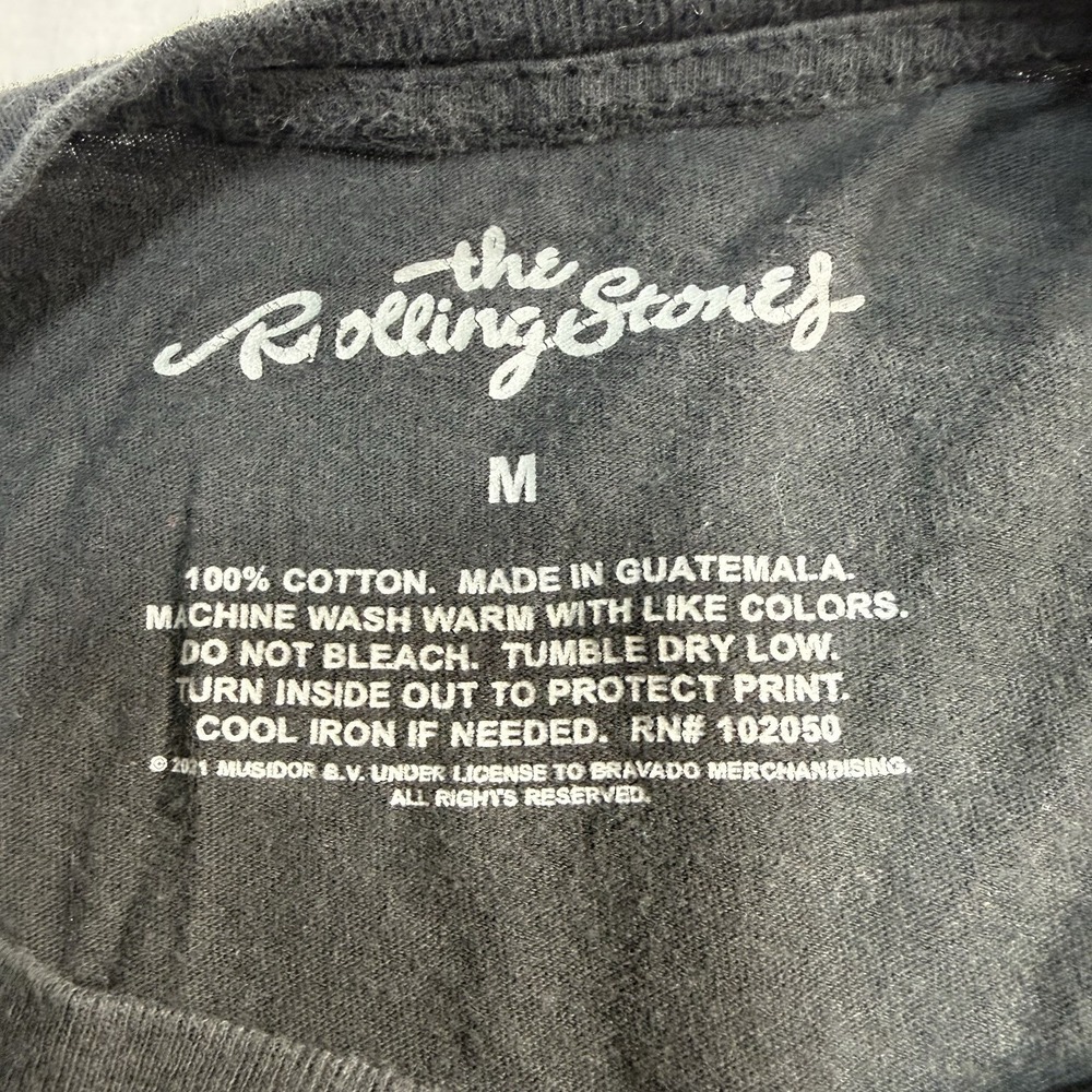 The‎ Rolling Stones 1975 US Tour Distressed Faded Shirt Women's Medium - Picture 5 of 6